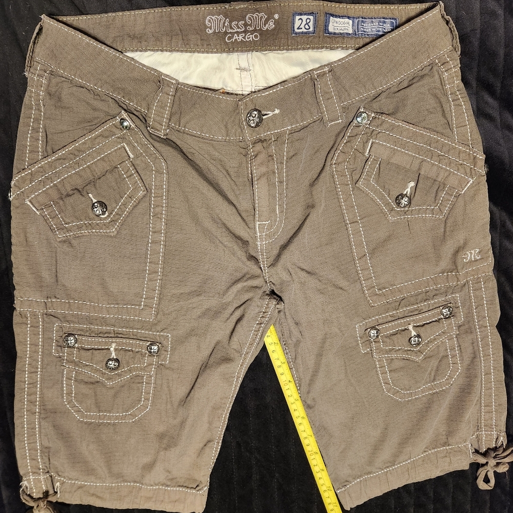 Miss Me Bermuda Shorts